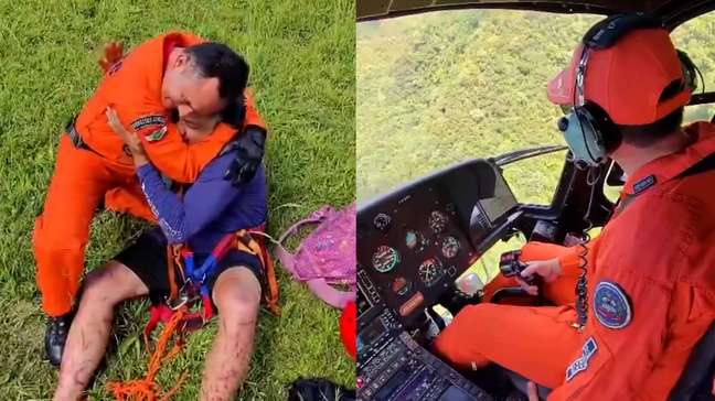 Turista que desapareceu em trilha é resgatado por bombeiros em Santa Catarina