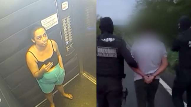 Síndico e filho são presos após corpo de corretora ser encontrado em Goiás; veja momento da prisão