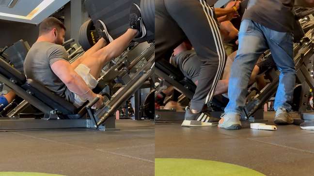 Fisiculturista rompe tendão após segurar 400 kg em academia no Piauí