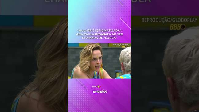 "Mulher é estigmatizada": Ana Paula desabafa ao ser chamada de 'louca' #shorts
