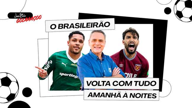 O Brasileirão volta com tudo amanhã à noite