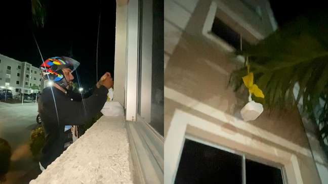 Entregador vai deixar lanche e encontra cena totalmente inesperada: 'Vai brincando