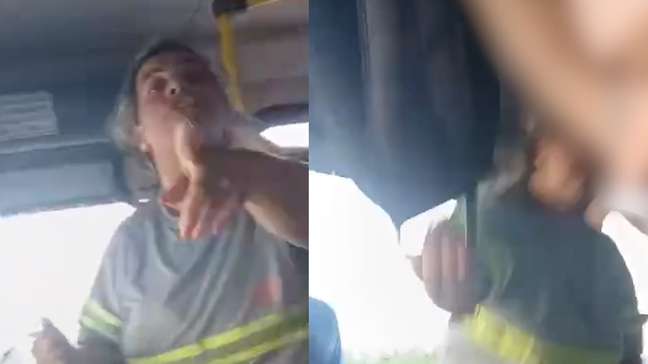 Motorista de ônibus é agredido por passageiras após se recusar a enfrentar alagamento
