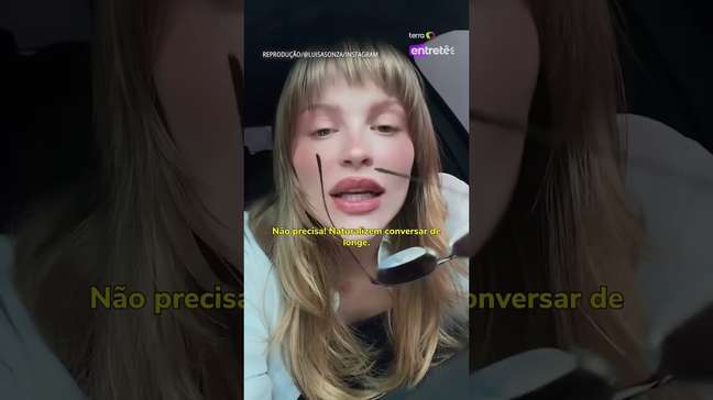 Luísa Sonza critica quem cumprimenta com toque físico #shorts