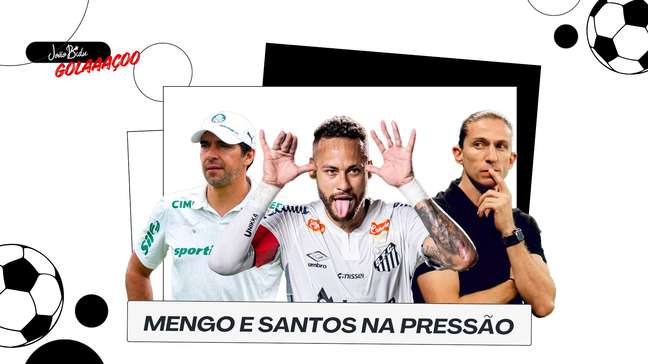 Mengo e Santos na pressão