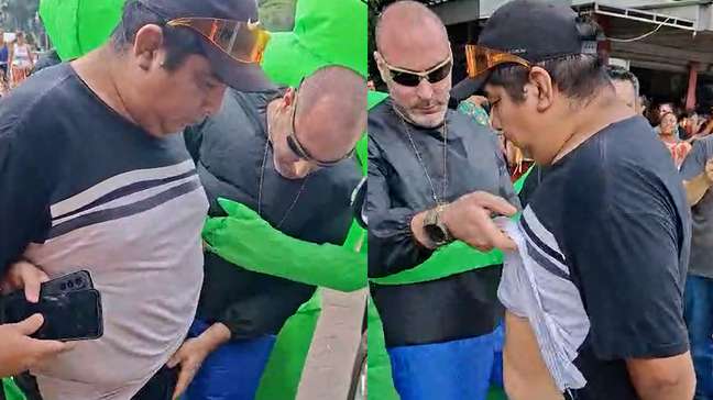 Policiais fantasiados de ETs prendem três por venda de bebida adulterada no Bloco de Ivete, em SP