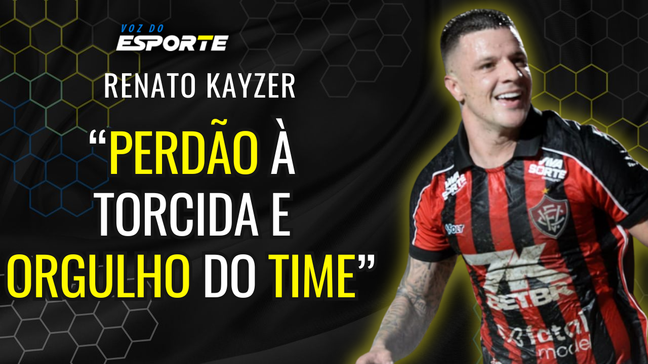 Renato Kayzer pede desculpas por pênalti perdido