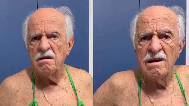 Ary Fontoura segue sugestão de ‘áudio viral’ e surge de biquíni após academia: 'Não ficou bom'