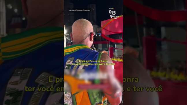 Léo Santana pede para Ancelotti convocar Neymar para a Copa do Mundo no carnaval de Salvador #shorts