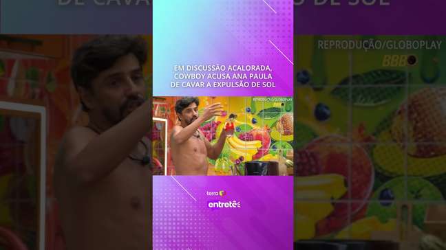 Em discussão acalorada, Cowboy acusa Ana Paula de cavar a expulsão de Sol #shorts
