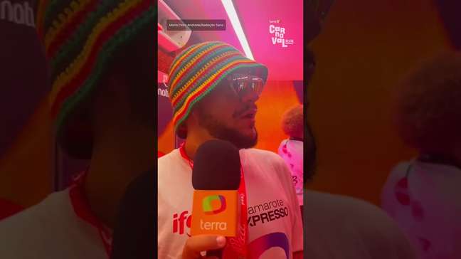 Em 1º carnaval sem Preta Gil, Gominho se emociona: 'Sentimento dividido' #shorts