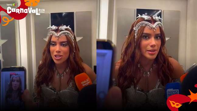 Anitta nega clima tenso com Bad Bunny: 'Tem que perguntar para quem inventou os rumores'