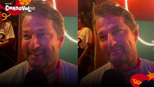 No carnaval, Marcelo Serrado brinca sobre volta de Crô: 'Deixa a bicha descansar'
