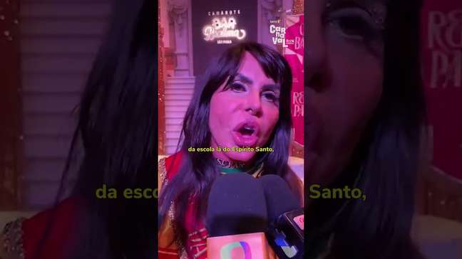 Gretchen diz que não fez fortuna com músicas: 'Na minha época, cachês não eram imensos' #shorts