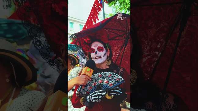 Foliões revelam seus 'superpoderes' no bloco Sala da Justiça, em Olinda #shorts