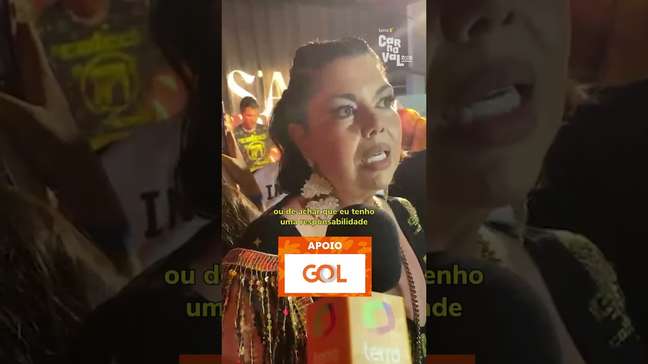 Fabiana Karla fala sobre representatividade antes de voltar à Sapucaí #shorts