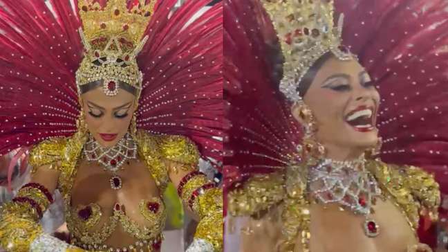 Juliana Paes volta à Viradouro como rainha de bateria após 17 anos; confira os bastidores