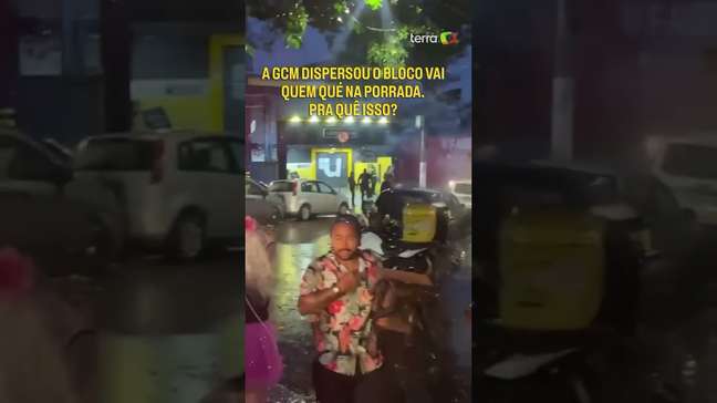 GCM usa bombas e spray de pimenta em bloco de SP: 'Tratando todo mundo como criminoso' #shorts