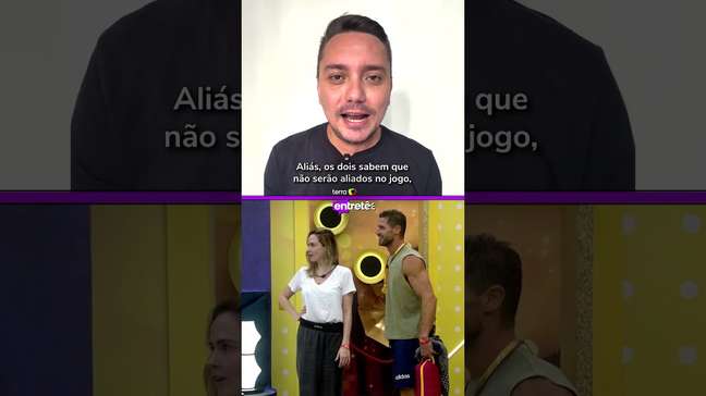 Jonas e Ana Paula: flerte real ou puro jogo? #shorts