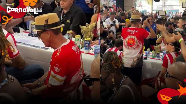 Enredo da Viradouro, Mestre Ciça se emociona durante apuração do carnaval do Rio