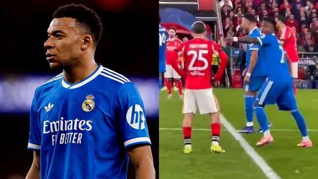 Mbappé defende Vini Jr e diz que jogador do Benfica chamou brasileiro de macaco cinco vezes