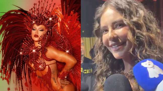 Paolla Oliveira relembra nervosismo na estreia como rainha e deseja sorte a Virginia: 'ficava meio cega'