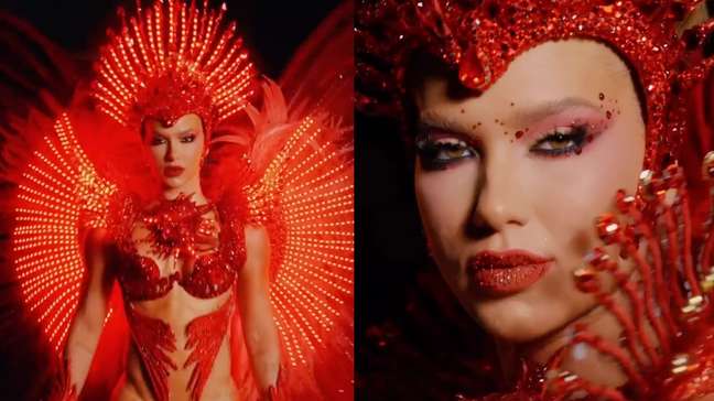 Virginia revela fantasia para estreia como rainha de bateria da Grande Rio