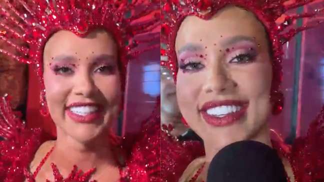 Virginia fala sobre nervosismo antes de estrear na Sapucaí: ‘Tenho acordado suada’