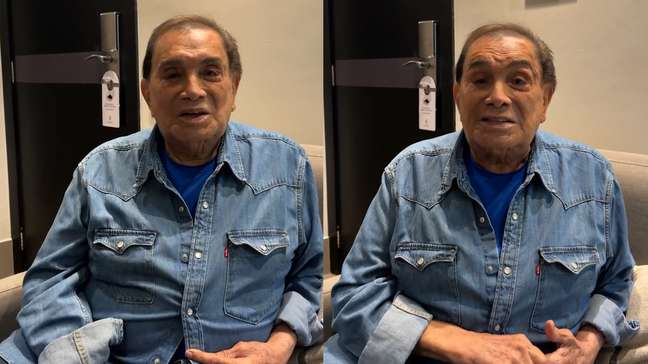 Após alta, Dedé Santana afirma que teve oscilação de pressão em Goiânia: 'Já estou bem'