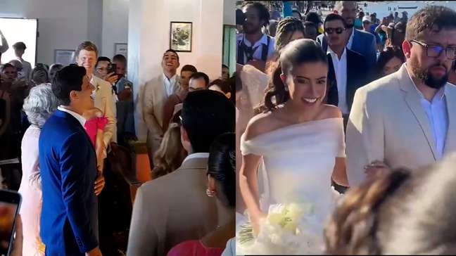 João Campos e Tabata Amaral se casam com a presença de políticos em Pernambuco 