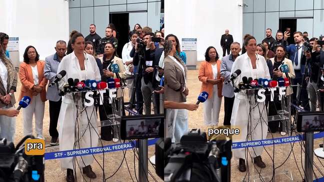 ‘Espero que o Supremo faça uma condenação exemplar’, diz viúva de Marielle Franco sobre julgamento