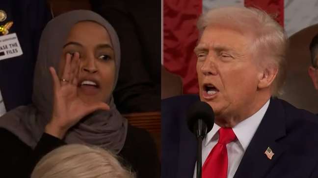 Trump é chamado de ‘mentiroso’ por deputada durante discurso no congresso americano