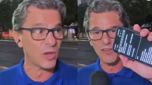 Repórter da TV Gazeta sofre tentativa de furto ao vivo, mas consegue evitar crime em SP; veja