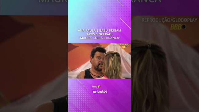 Ana Paula e Babu brigam após Sincerão: "Magra, loira e branca" #shorts