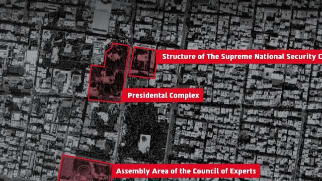 Israel diz ter bombardeado gabinete presidencial em Teerã