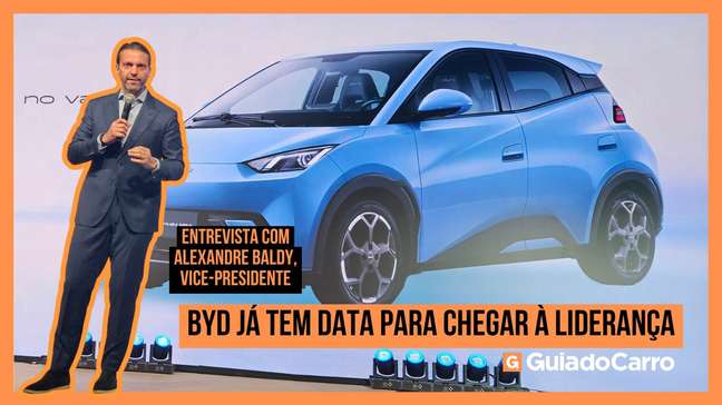 BYD marca a data para ser líder no Brasil: 2030