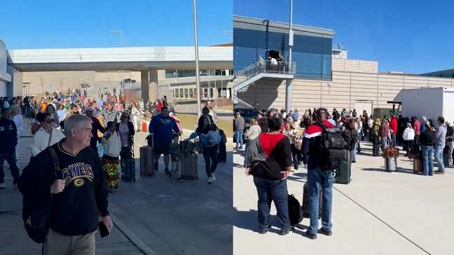 Terminal de aeroporto nos EUA é evacuado após ameaça