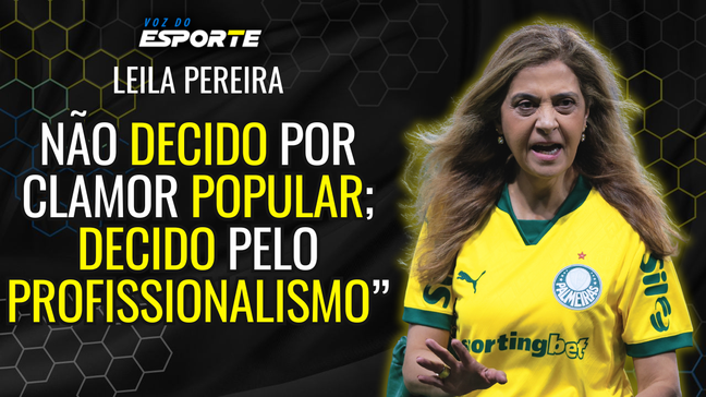 Leila Pereira dedica título do Palmeiras às mulheres e afirma que sua gestão não é feita por clamor popular