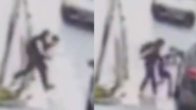 Criança é atingida por carro após correr em rua com a mãe no interior de SP