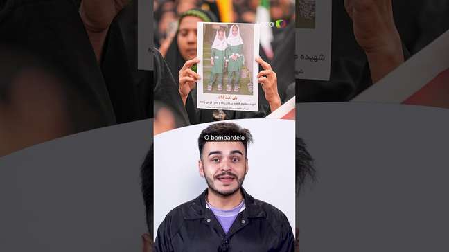 Foto de menino antes de morrer em ataque a escola no Irã viraliza como símbolo da guerra #shorts