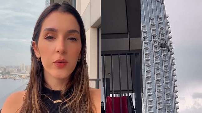 Brasileira vizinha a prédio atingido por drone em Dubai mostra cenário: 'Imaginem a sensação'