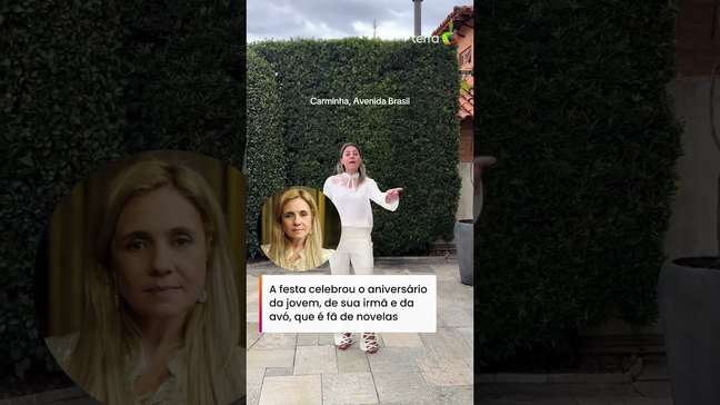 Família viraliza ao recriar icônicos personagens de novelas em festa temática #shorts