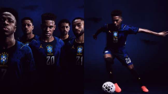 Seleção terá camisa 2 da Copa feita em parceria com marca de Michael Jordan; veja