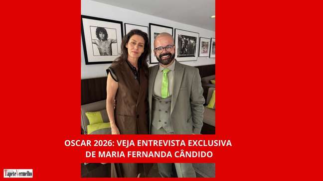 Oscar 2026: Maria Fernanda Cândido fala da preparação para o red carpet 