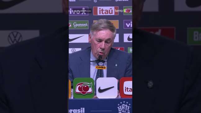 Ancelotti diz que Neymar 'precisa melhorar fisicamente' e não descarta jogador na Copa #shorts