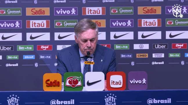 Sem Neymar, veja os convocados por Ancelotti para os próximos amistosos da Seleção Brasileira