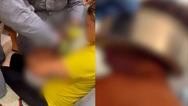 Bebê de 1 ano fica com a cabeça presa em forma de bolo e é salvo por bombeiros em SP