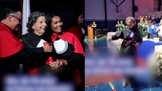 Mulher de 76 anos é aplaudida de pé ao realizar o sonho de se formar em Direito