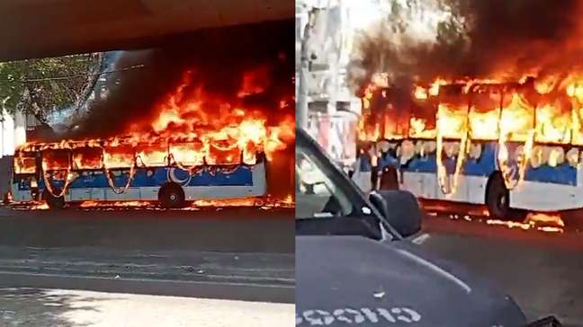 Ônibus são incendiados após morte de chefe do tráfico e mais 6 em operação policial no RJ
