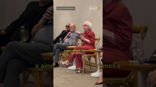 'Somamos quase 200 anos', brinca Fernanda Montenegro sobre trabalhar com Ary Fontoura #Shorts